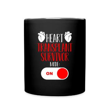 Open-heart surgery - Full Colour Mug - black - Front