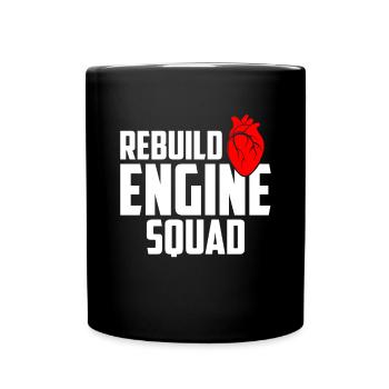 Open-heart surgery - Full Colour Mug - black - Front