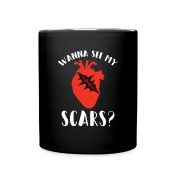 Open-heart surgery - Full Colour Mug - black - Front