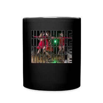 Unicycling - Full Colour Mug - black - Front