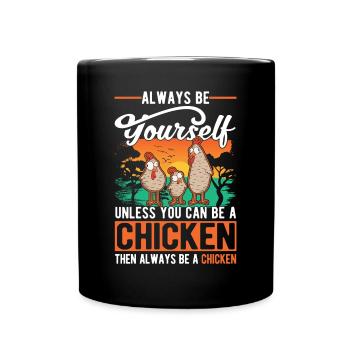 Poulets Élevage de poulets Éleveur de poulet - Mug uni - noir - Devant