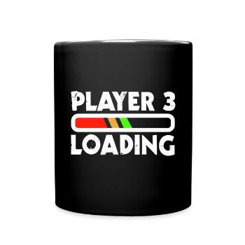 Player 3 Store New Gaming Father Baby - Mug uni - noir - Devant