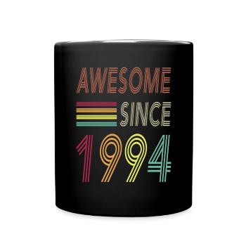 Awesome since 1994 - Full Colour Mug - black - Front