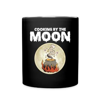 Handel für Süßigkeiten Halloween Party Nightmare S - Tasse einfarbig - Schwarz - Vorne