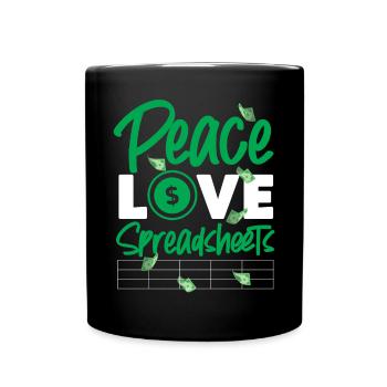 Comptable Teneur de livres Comptabilité - Mug uni - noir - Devant