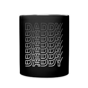 Papa Rétro Vintage Fête des Pères - Mug uni - noir - Devant