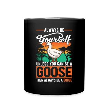 Oies Cadeau Goose Lovers Goose Éleveurs d’oies - Mug uni - noir - Devant