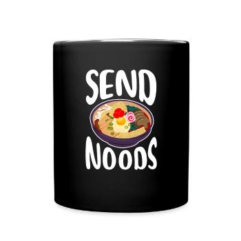 Ramen - Tasse einfarbig - Schwarz - Vorne