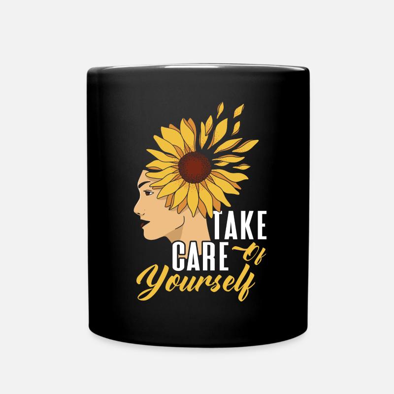 Ängste Depression Psychische Gesundheit - Tasse einfarbig - Schwarz