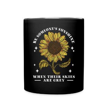 Anxiety Depression Mental Health - Full Colour Mug - black - Front