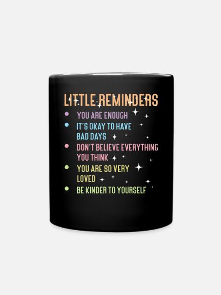 Anxiété Dépression Santé mentale - Mug uni - noir