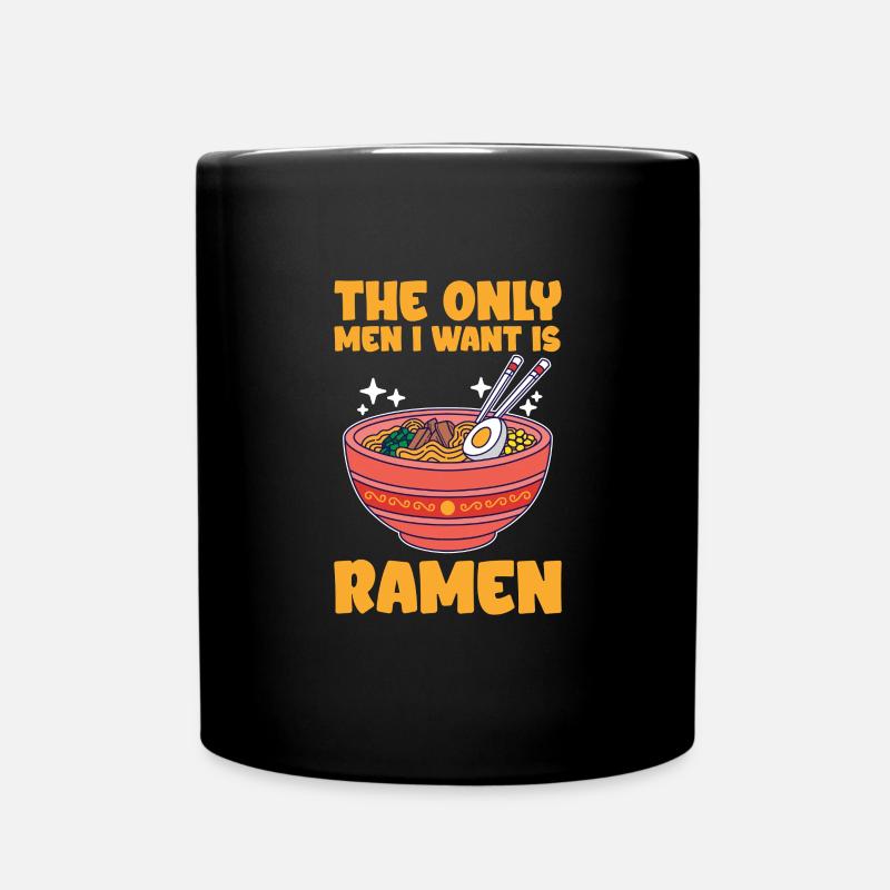 Ramen - Tasse einfarbig - Schwarz