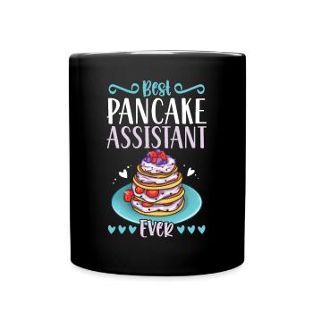 Meilleur assistant de crêpes de tous les temps - Mug uni - noir - Devant