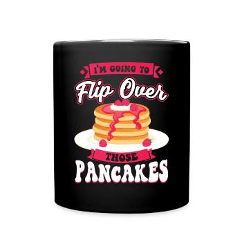 Je retourne ces crêpes - Pancake Maker - Mug uni - noir - Devant