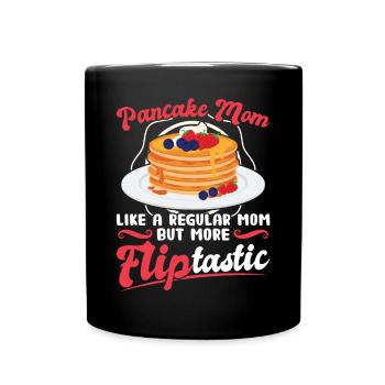 Fliptastic Pancake Mom - Pancake Maker - Mug uni - noir - Devant