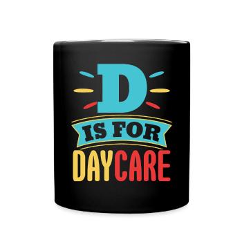 Enseignante en garderie Directrice de l’éducatrice en garderie - Mug uni - noir - Devant