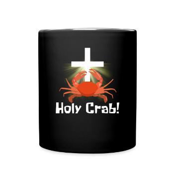 T-shirt de crabe de crabe de crevette de scorpion de homard - Mug uni - noir - Devant