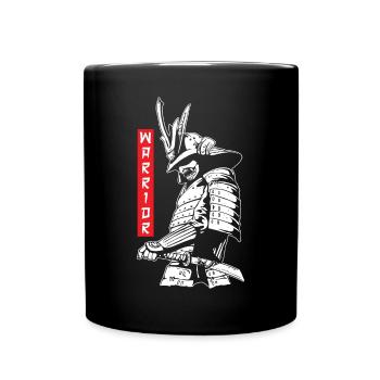 Warrior Samurai Japanese Ninja Bloodstain Katana S - Full Colour Mug - black - Front