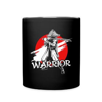 Japon Guerrier Samouraï Guerrier Asiatique Ninja Oui - Mug uni - noir - Devant