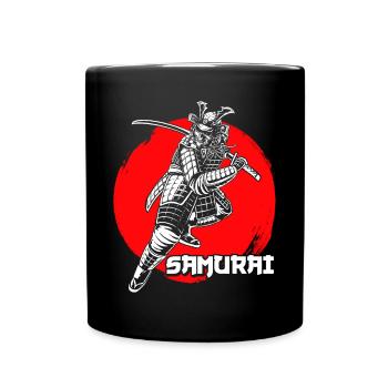 Samouraï Japonais Bloodstain Katana Sword Asian W - Mug uni - noir - Devant