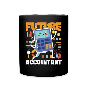 Comptable Comptable Comptable - Mug uni - noir - Devant