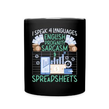 Comptable Comptable Comptable - Mug uni - noir - Devant