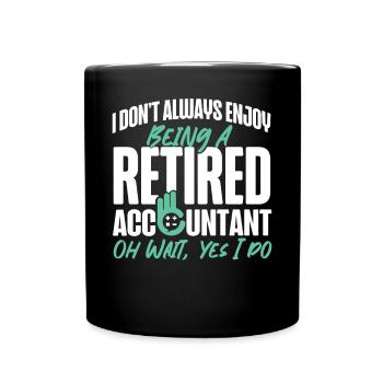 Comptable Comptable Comptable - Mug uni - noir - Devant