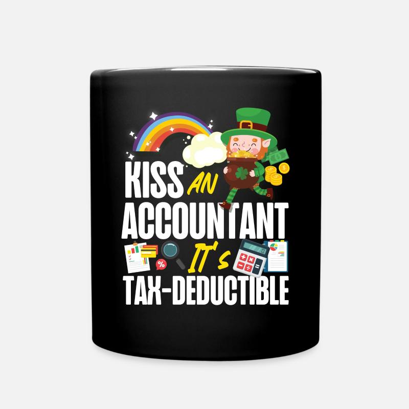 Accountant Bookkeeper Accounting - Full Colour Mug - black
