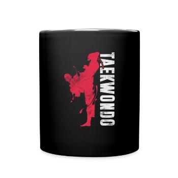 Taekwondo - Mug uni - noir - Devant