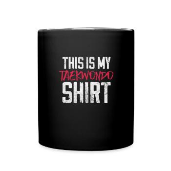 Taekwondo - Mug uni - noir - Devant