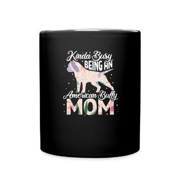 American Bulldog Dog Dog Lovers Cadeau - Mug uni - noir - Devant