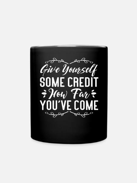 Ängste Depression Psychische Gesundheit - Tasse einfarbig - Schwarz