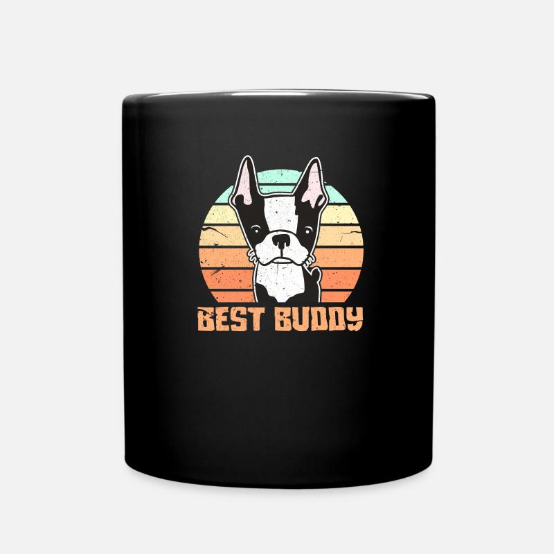 Boston Terrier - Mug uni - noir