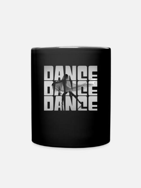 Tanzen - Tasse einfarbig - Schwarz