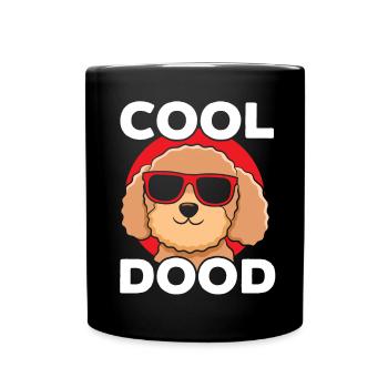 Cool Dood Goldendoodle Doodle Hund Liebhaber Welpen Pfote - Tasse einfarbig - Schwarz - Vorne