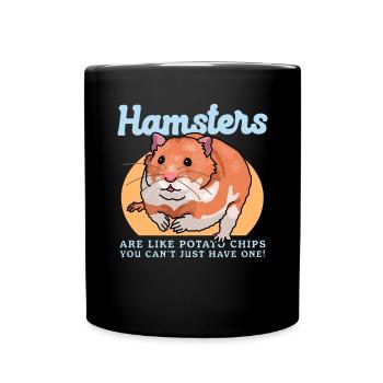 Hamster Dwarf Hamster Golden Hamster Gift - Full Colour Mug - black - Front