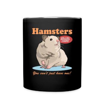 Hamster Golden Hamster Dwarf Hamster Gift - Full Colour Mug - black - Front
