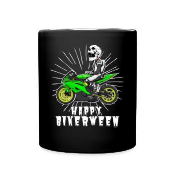 Moto Lifestyle / Moto / Moto motard - Mug uni - noir - Devant