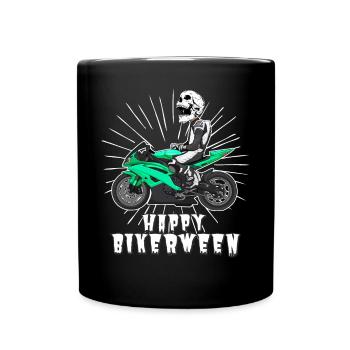 Moto Lifestyle / Moto / Moto motard - Mug uni - noir - Devant