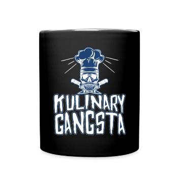 Skull Knives Chef - Full Colour Mug - black - Front