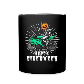 Moto Lifestyle / Moto / Moto motard - Mug uni - noir - Devant