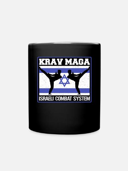 Krav Maga Apparel Israeli Self - Tasse einfarbig - Schwarz