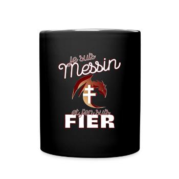 Cadeau Homme Foot Metz Messin Noel Anniversaire - Mug uni - noir - Devant
