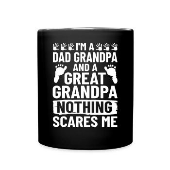 great-grandfather grandpa great-grandparents grandfather - Full Colour Mug - black - Front
