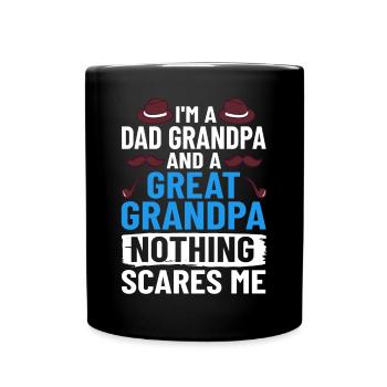 great-grandfather grandpa great-grandparents grandfather - Full Colour Mug - black - Front