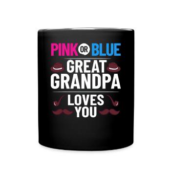 great-grandfather grandpa great-grandparents grandfather - Full Colour Mug - black - Front