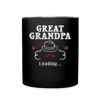 great-grandfather grandpa great-grandparents grandfather - Full Colour Mug - black - Front