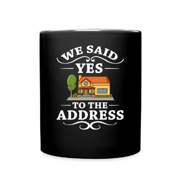 Home Home House Purchase Property - Full Colour Mug - black - Front