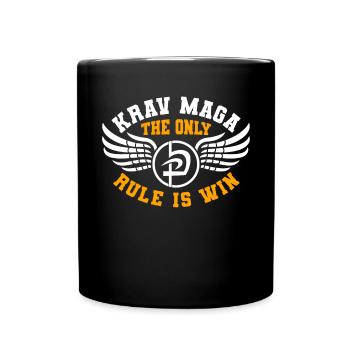 Krav Maga Apparel Israeli Self - Full Colour Mug - black - Front