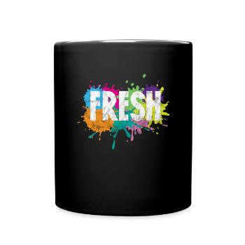 Hip-hop - Mug uni - noir - Devant
